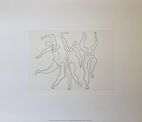 Image 1 of “Troi
danzatrici, 1924". - 60 x 50 cm.