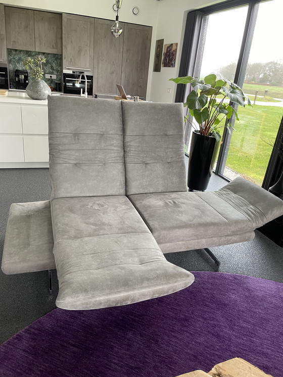 Image 1 of swivel sofas (2 pieces) grey price per piece
