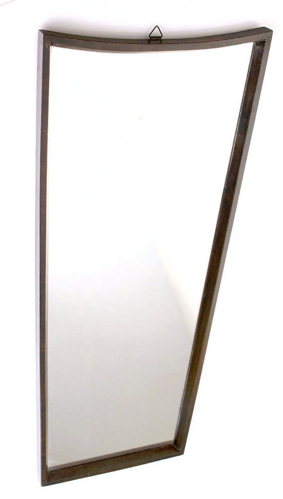 Image 1 of Vintage Wall Coat Rack and Mirror Set