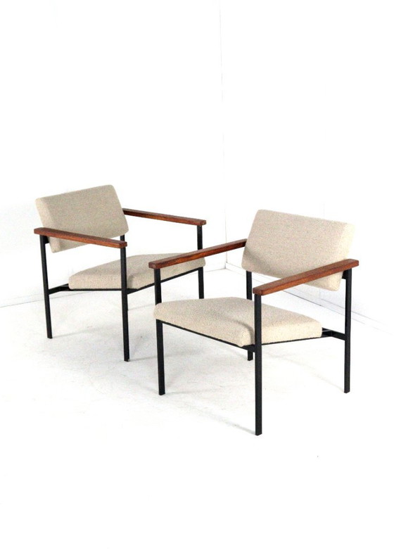 Image 1 of fauteuil vintage recouvert