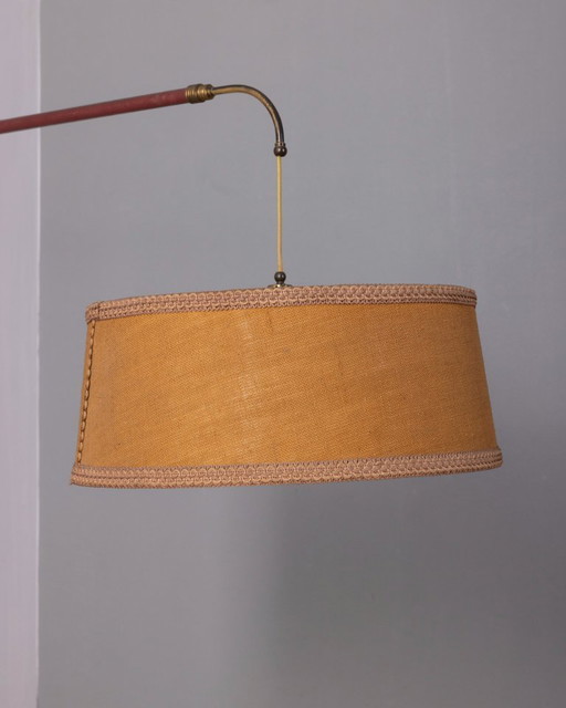 LÁMPARA DE PARED DE LATÓN AJUSTABLE VINTAGE AÑOS 50 DISEÑO ITALIANO