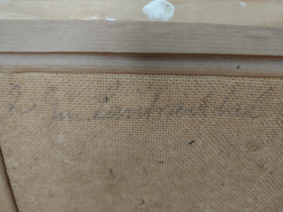 Image 1 of Ölgemälde Signatur B. Neumüller, Landschaft Chiemgau Bayern Deutschland 