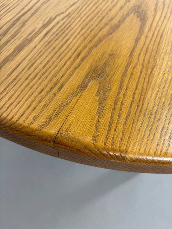 Image 1 of Round Oak Massif Brutalist Coffee Table