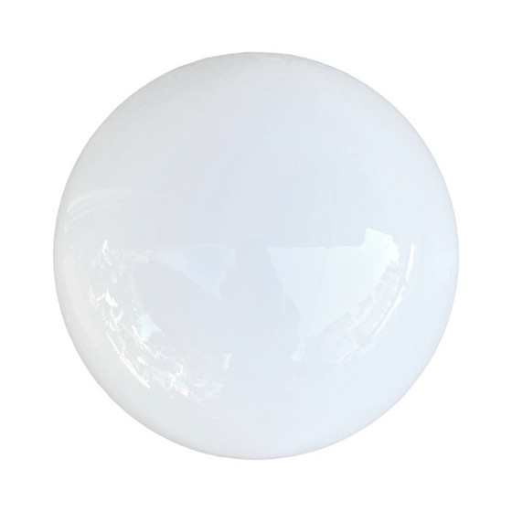 Image 1 of Lámpara de pared industrial blanca Lindner, Alemania, años 60.