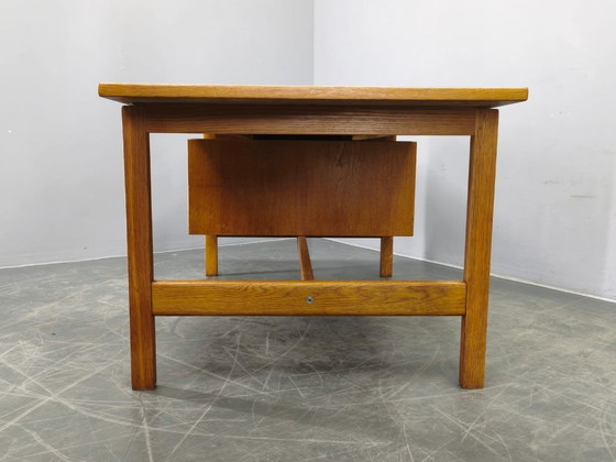Image 1 of Bureau en chêne GE125 de Hans J. Wegner pour GETAMA, Danemark