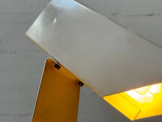 Image 1 of Minimalistische metalen tafellamp, jaren 80