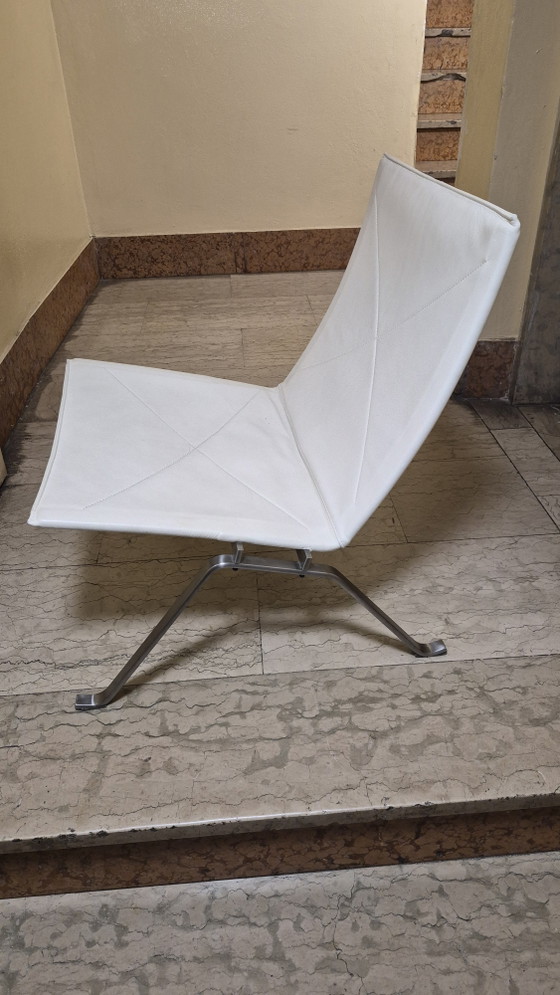 Chaises longues originales PK22, Poul Kjærholm et marque de design Fritz Hansen. – Chaises & fauteuils (photo 8 of 12)