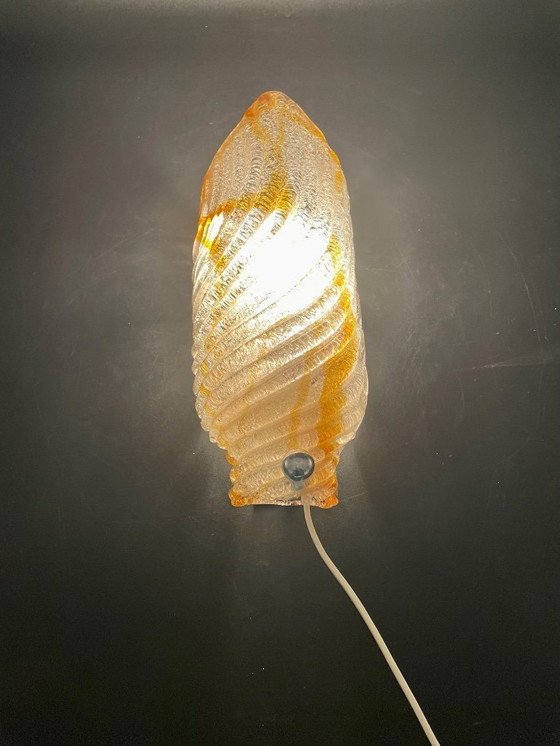 Image 1 of Sculpturale Vintage  - Attr Mazzega (Murano) - Verre Artistique & Tonalités Ambrées