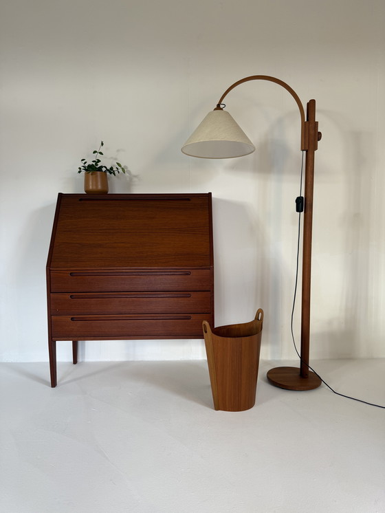 Image 1 of Lampada da terra vintage regolabile 'Archea', Domus '80