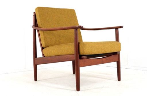 Vintage fauteuil  'Bamberg' nieuw gestoffeerd