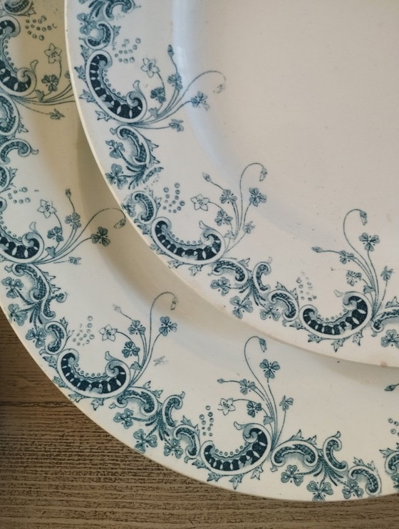 Image 1 of Vajilla de piedra de hierro "bizantina" de Saint-Amand & Hamage