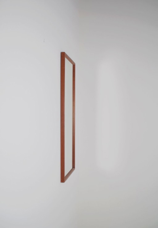 Miroir danois en teck par Kai Kristiansen pour Aksel Kjersgaard, 1960 – spiegels, Glass, Wood (photo 2 of 8)