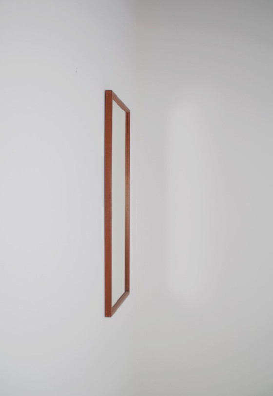 Miroir danois en teck par Kai Kristiansen pour Aksel Kjersgaard, 1960 – Glass, Wood (photo 2 of 8)
