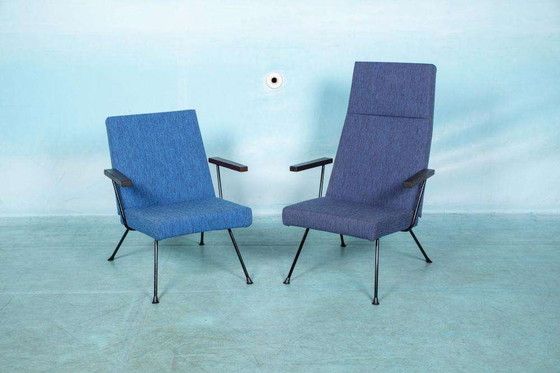 Image 1 of Rare Gispen 1410 armchair 1960s Minimalist Lounge