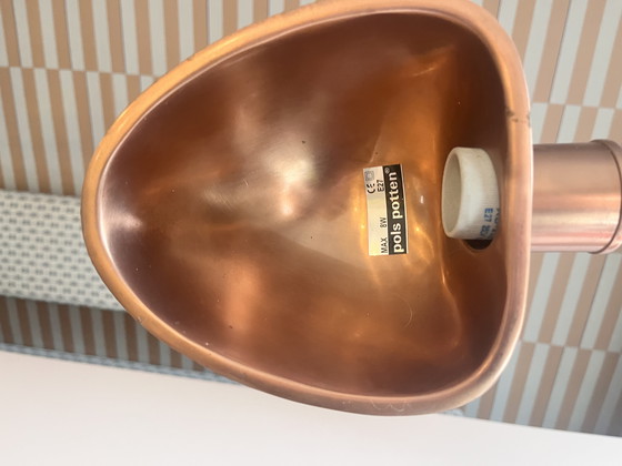 Image 1 of Pols Potten tafellamp bureaulamp koper 