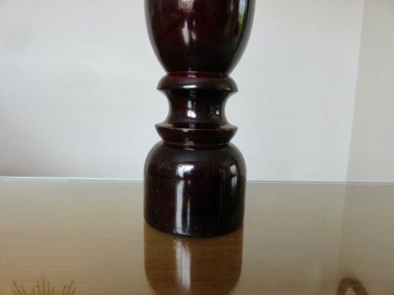 Moulin à Poivre "CHIARUGI" "CC" Firenze Italy, en Bois Laqué, 1970, XXL – Objetos decorativos, Wood (photo 3 of 12)