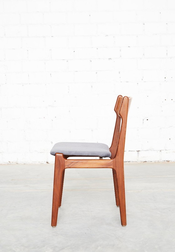 Juego de 6 sillas de comedor de teca de Erik Buch para Anderstrup Møbelfabrik – Wood (photo 3 of 10)