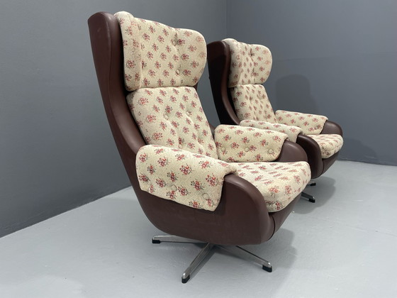 Image 1 of Draaibare fauteuil "Ušák" - ÚP Závody Rousínov, 1960