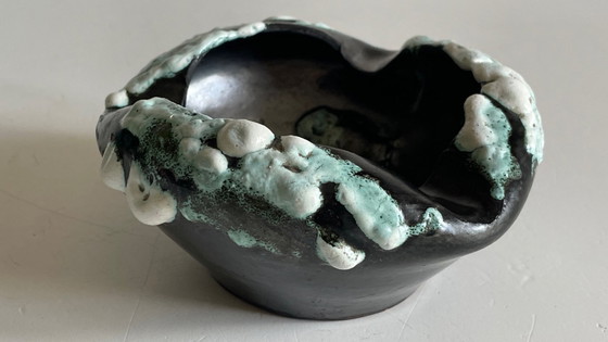 Image 1 of Cyclops Ceramic Ashtray Annecy France Vintage