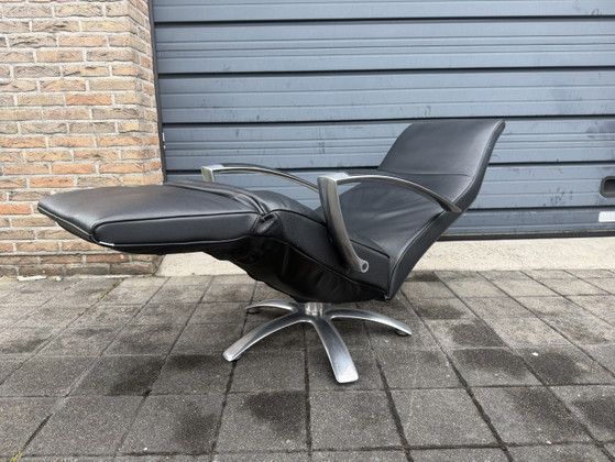 Image 1 of Recente Jori Brainbuilder relax zwart leder, medi, mono-move