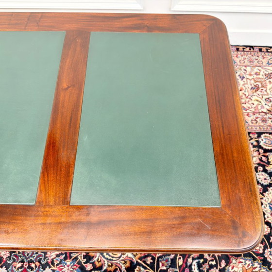 Scrivania Chesterfield inglese classica – Scrivanie, Leather, Wood (photo 18 of 19)