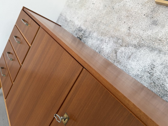 Image 1 of Mid-Century Sideboard / Chest of Drawers 1960s – Walnut – Vintage