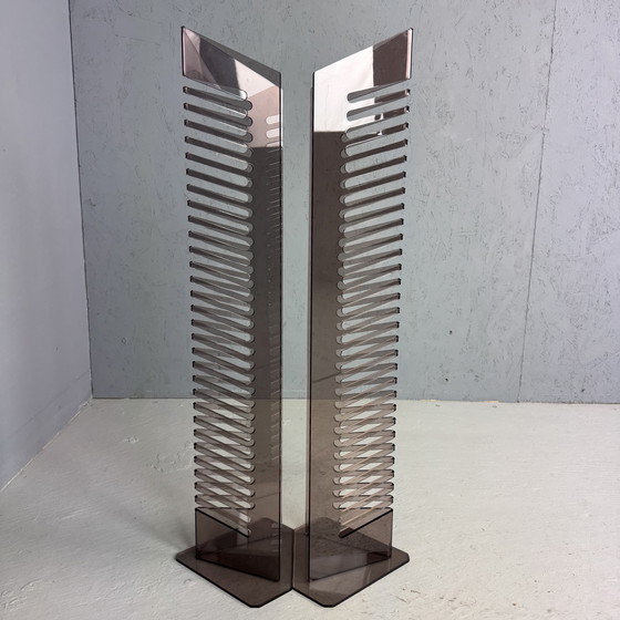 Image 1 of Ensemble de 2 tours de rangement pour CD des années 80