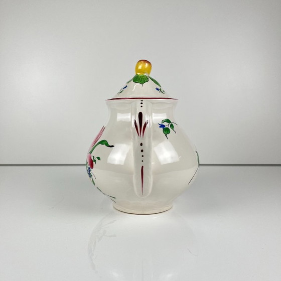 Tetera pequeña KG Lunéville, modelo "Réverbère", motivo tulipán – Accesorios de mesa, Ceramic (photo 8 of 9)