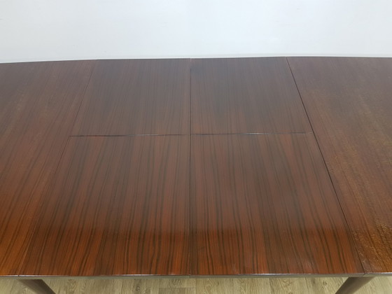 Table et Chaises Mid-Century, années 1960-1970, Ensemble de 7 – Salles à manger complètes (photo 10 of 30)