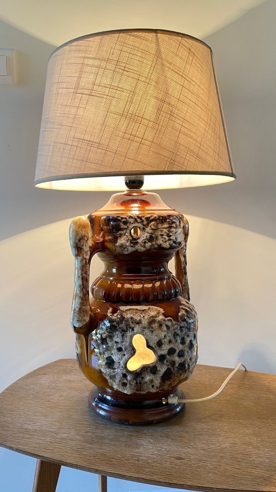 Image 1 of Fat Lava Lamp, Dubbele Verlichting, Vintage Stijl