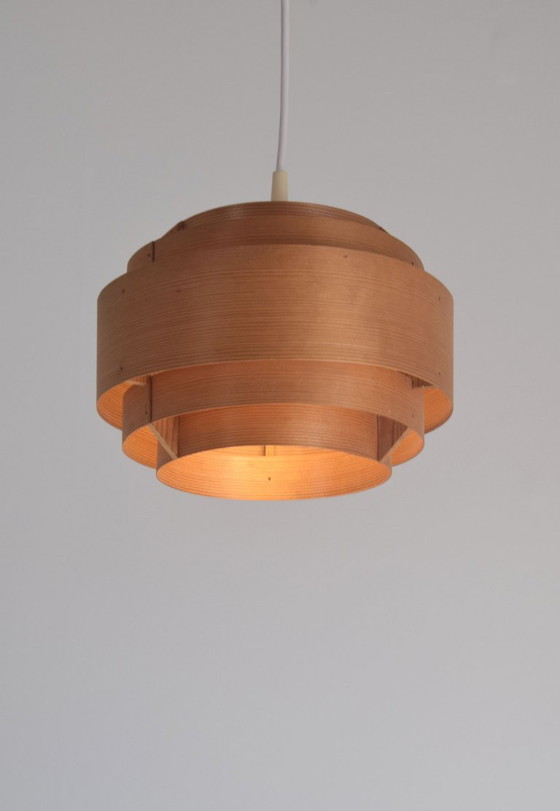Suspension suédoise conçue par Hans-Agne Jakobsson pour Markaryd, 1960 – Ab Ellysett Markaryd, Wood (photo 5 of 6)