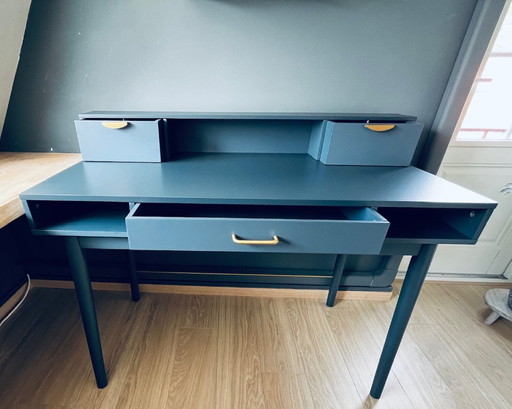Desk, dark blue, Maisons du Monde