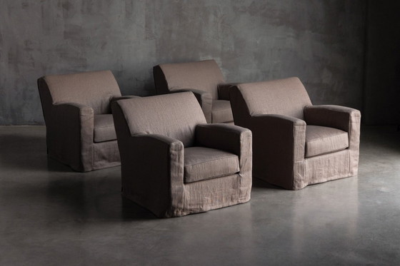 Image 1 of Lounge Chairs by Christian Liaigre, France, 1990s