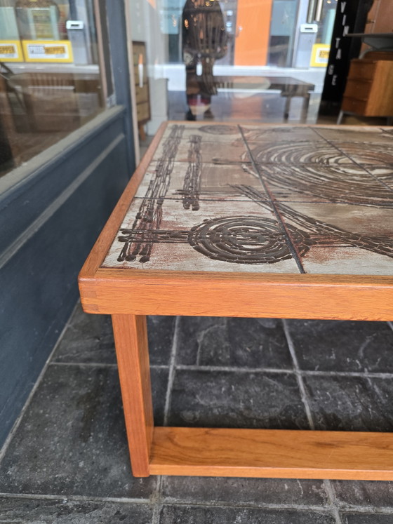 Image 1 of Brutalist Trioh, Ox Art table
