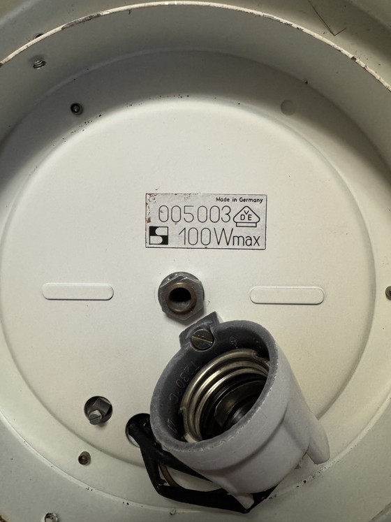 Image 1 of Suspension originale STAFF Lighting - Années 1970, Chrome et verre fumé