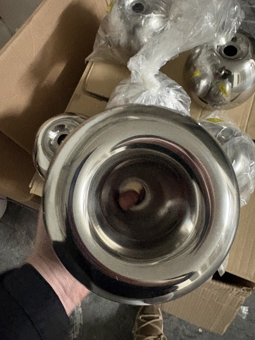 Tom dixon void mini 5x plus 1x a lampshade led