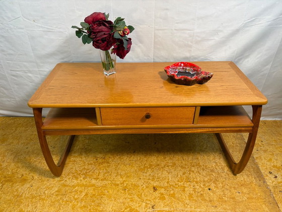 Vintage Nathan Coffee Table | 1970s | Mid-Century Teak | Scandinavian Danish Style – Wood (photo 9 of 9)