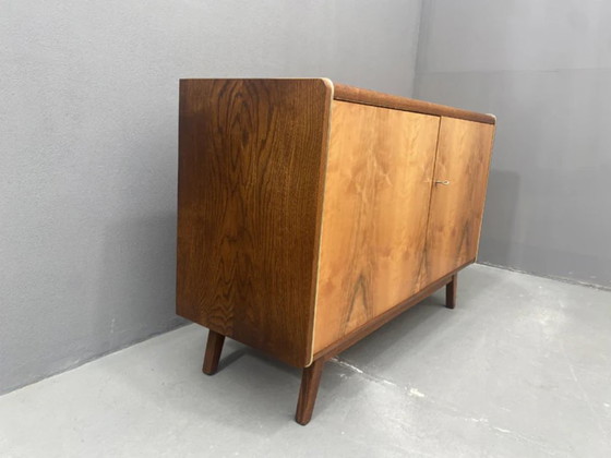 Image 1 of Kast met opaxietglas, Bohumil Landsman en Hubert Nepožitek, jaren 60