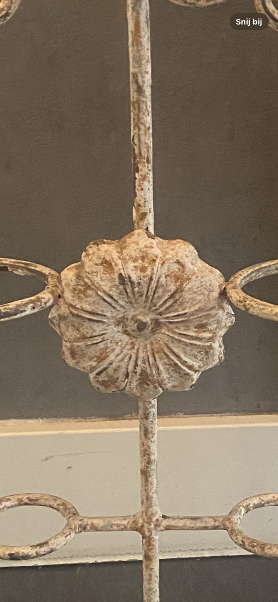 Image 1 of Vintage brocante cast iron umbrella stand
