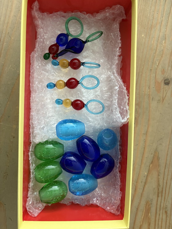 Image 1 of Harco loor fragola ovale 15 lampada in vetro di murano