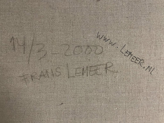 Image 1 of Cuadro 'Pájaro psicodélico' - Frans Lemeer