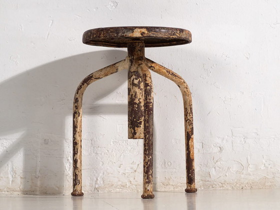Taburete de estilo industrial (c.1950) #1 – Iron, Industrieel (photo 11 of 34)