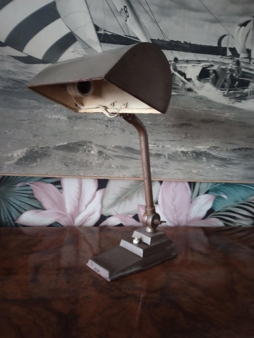 Art-déco-Schreibtischlampe