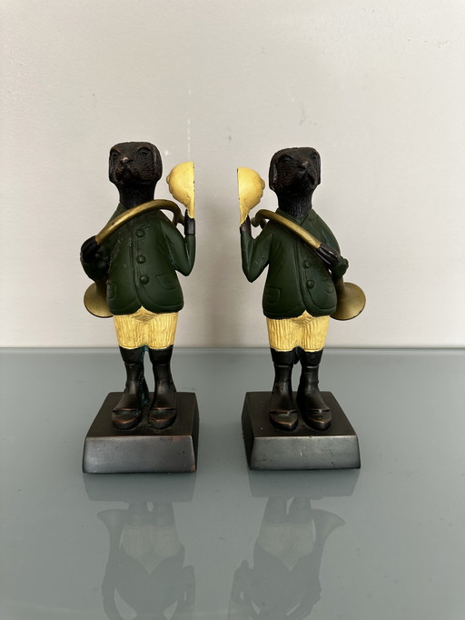 Franse LoverGreen bronzen beelden