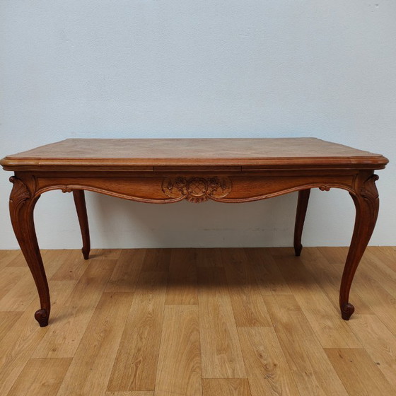 Image 1 of Vintage Country Dining Table Dining Room Table Extendable Table