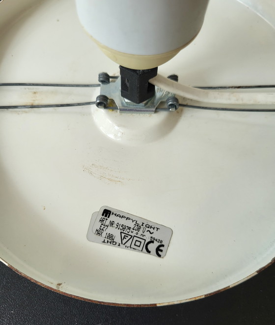 Image 1 of Contemporary Opaline Wit Glazen Globelamp