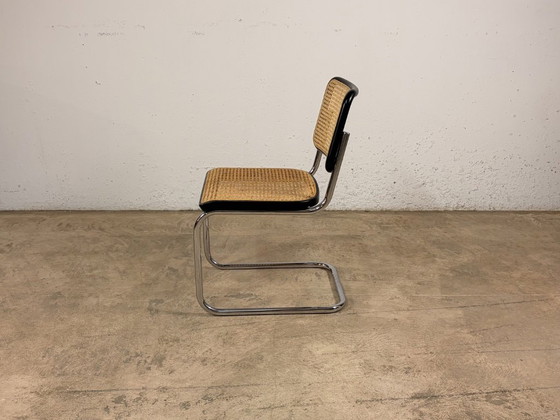 Image 1 of Chaise cantilever S32 V de Marcel Breuer pour Thonet, lot de 3