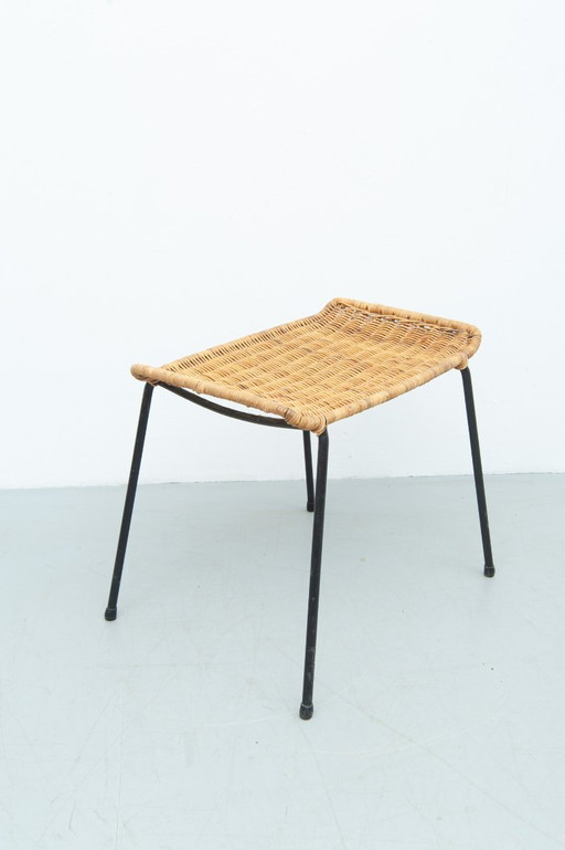 Rattan Hocker von Gian Franco Legler (1950er)