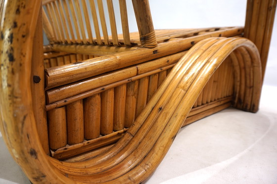 Image 1 of Canapé deux places en rotin Paul Frankl Design, 1940