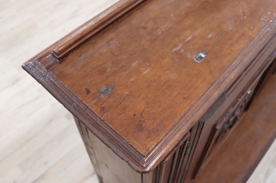 Image 1 of Antiguo reclinatorio de nogal, Italia S. XVIII